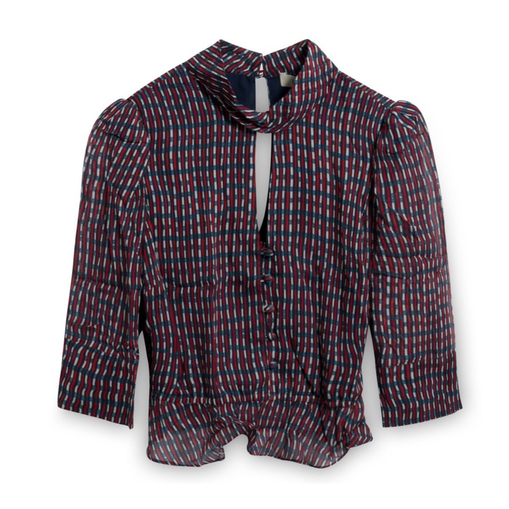 Anthropologie - Lenon chiffon blouse - size S